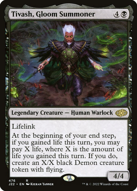 Tivash, Gloom Summoner (476) - Jumpstart 2022 (J22)