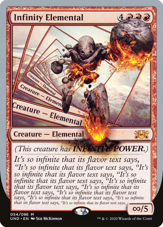 Infinity Elemental (54) - Unsanctioned (UND)