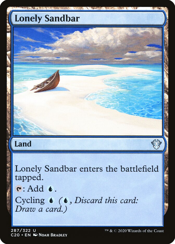 Lonely Sandbar (287) - Commander 2020 (C20)