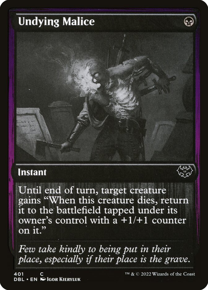Undying Malice - [Foil] Innistrad: Double Feature (DBL)