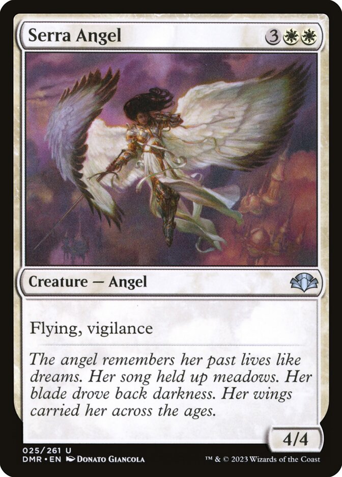 Serra Angel (25) - Dominaria Remastered (DMR)