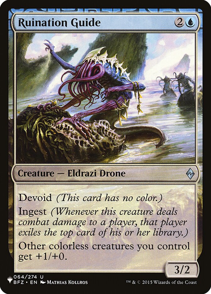 Ruination Guide (BFZ-64) - The List (PLST)