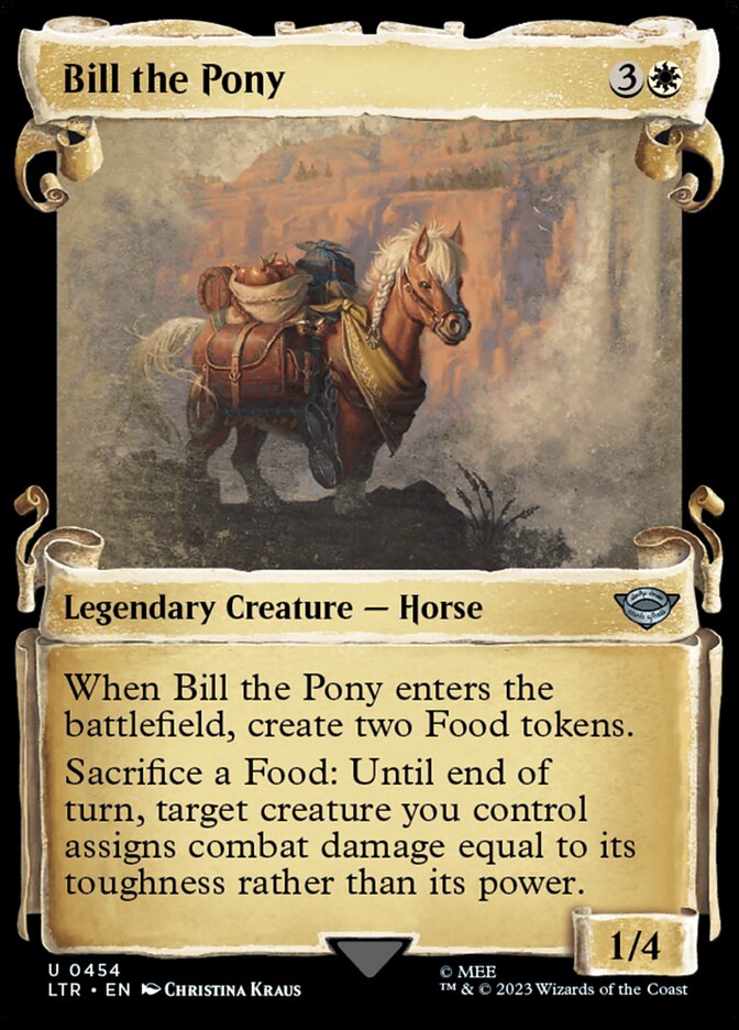 Bill the Pony (454) - The Lord of the Rings: Tales of Middle-earth (LTR)