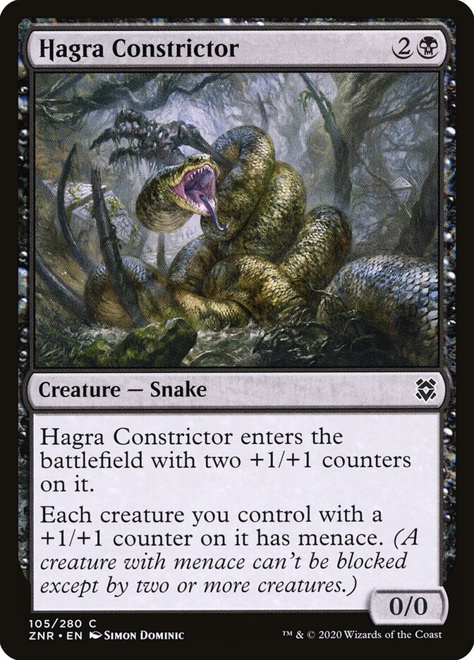 Hagra Constrictor (105) - Zendikar Rising (ZNR)