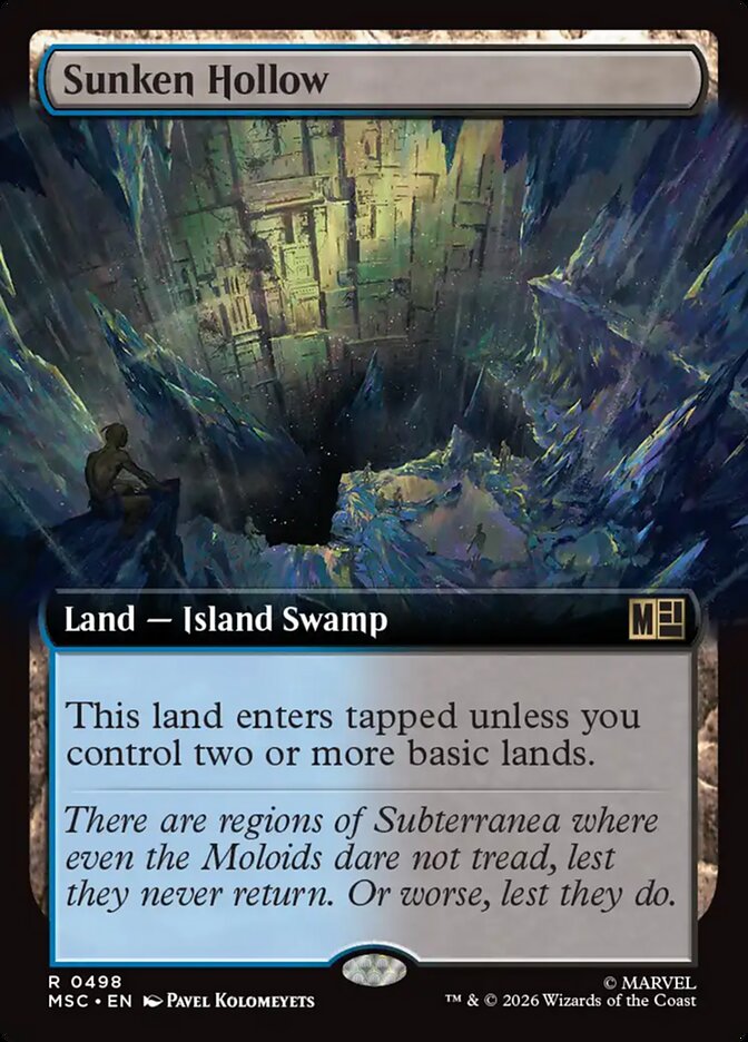 Sunken Hollow (498) - Marvel Super Heroes Commander (MSC)