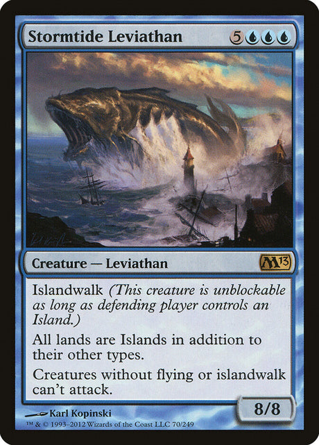 Stormtide Leviathan (70) - Magic 2013 (M13)
