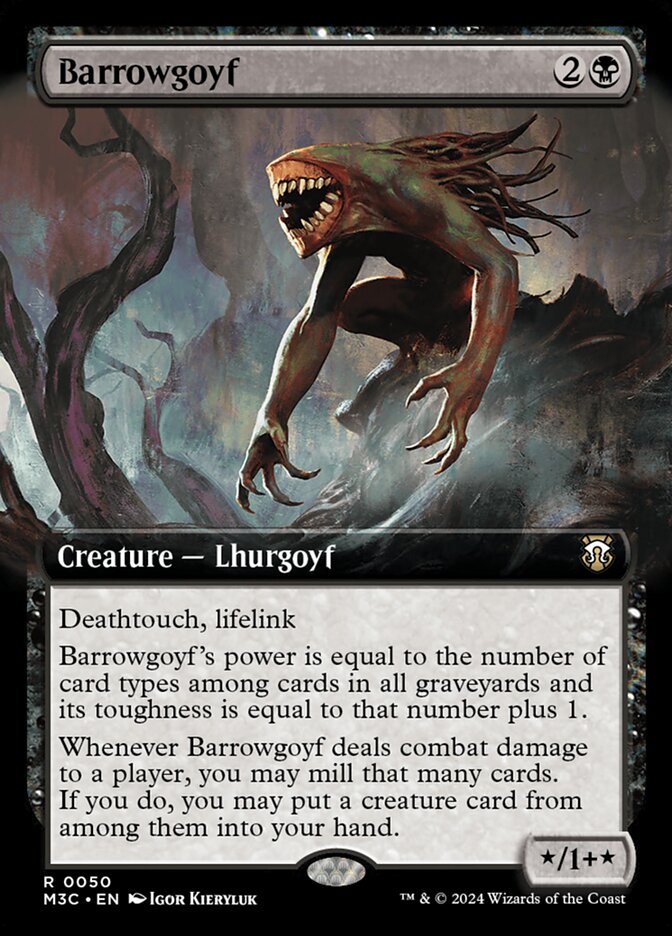 Barrowgoyf - [Extended Art] Modern Horizons 3 Commander (M3C)