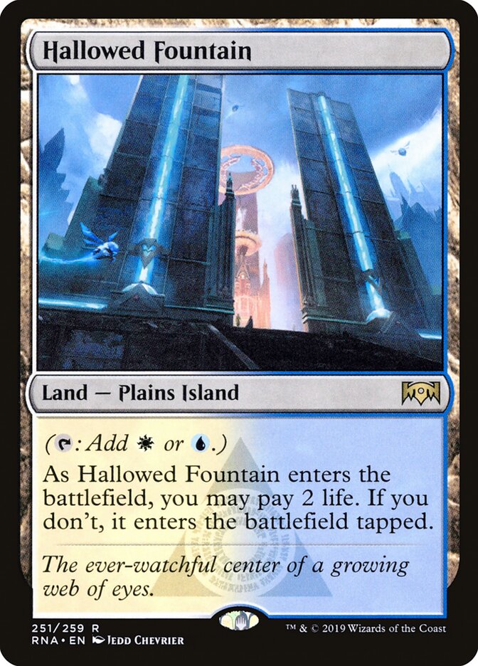 Hallowed Fountain (251) - Ravnica Allegiance (RNA)