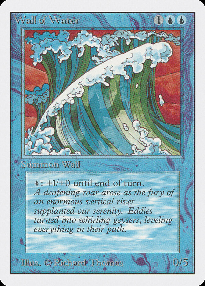 Wall of Water (91) - Unlimited Edition (2ED)