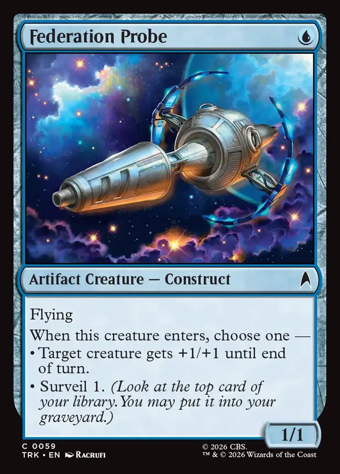Federation Probe (59) - Star Trek (TRK)