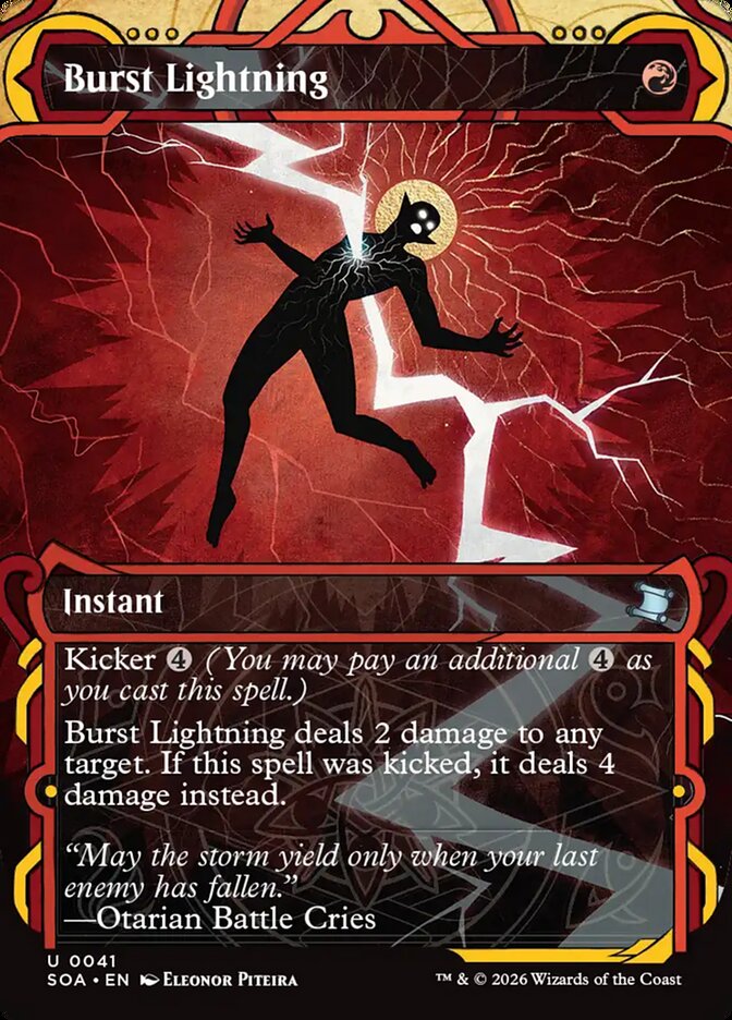 Burst Lightning (41) - Secrets of Strixhaven Mystical Archive (SOA)