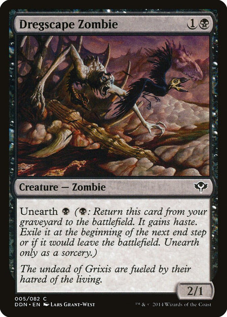 Dregscape Zombie (5) - Duel Decks: Speed vs. Cunning (DDN)