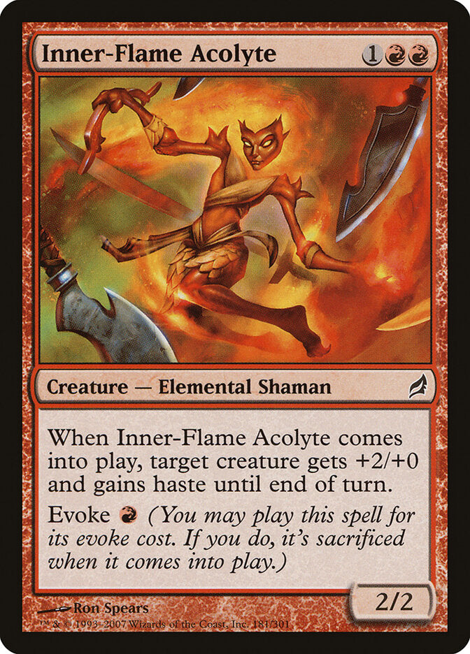 Inner-Flame Acolyte (181) - Lorwyn (LRW)