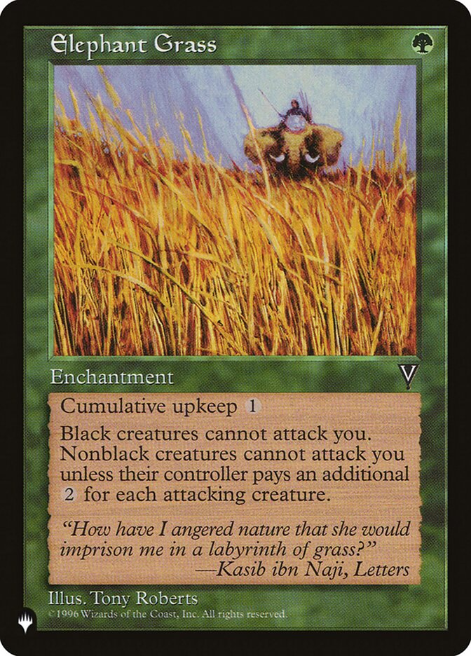 Elephant Grass (VIS-104) - The List (PLST)