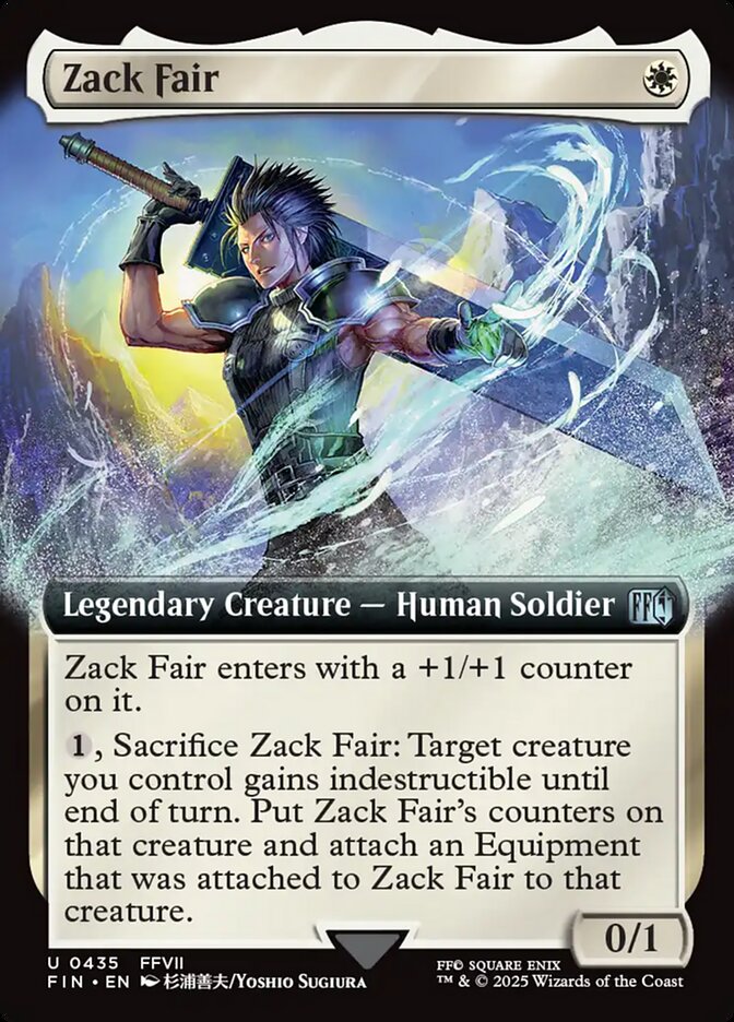 Zack Fair (435) - [Extended Art] Final Fantasy (FIN)