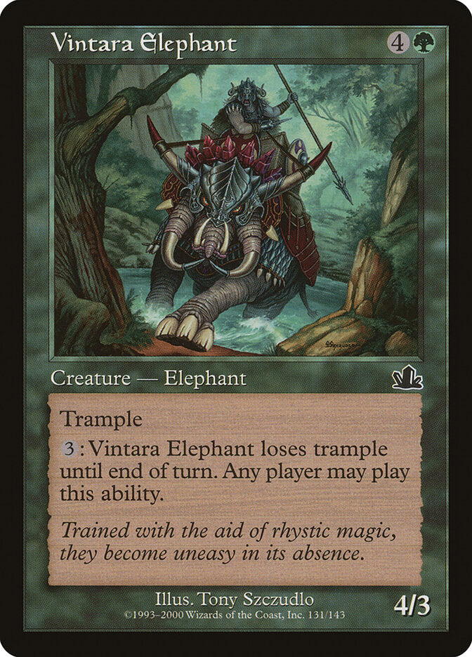 Vintara Elephant (131) - Prophecy (PCY)