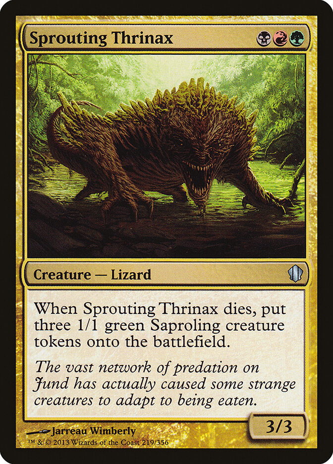 Sprouting Thrinax (219) - Commander 2013 (C13)