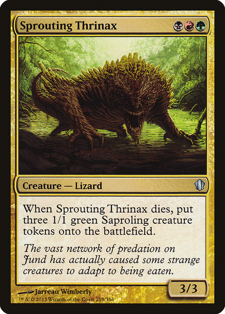 Sprouting Thrinax (219) - Commander 2013 (C13)