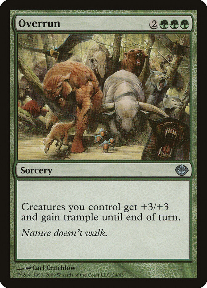 Overrun (24) - Duel Decks: Garruk vs. Liliana (DDD)