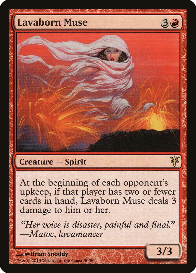Lavaborn Muse (50) - Duel Decks: Sorin vs. Tibalt (DDK)