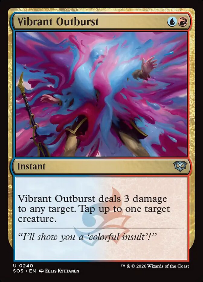 Vibrant Outburst (240) - Secrets of Strixhaven (SOS)