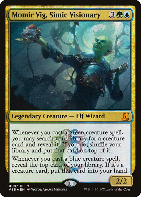 Momir Vig, Simic Visionary (9) - From the Vault: Lore (V16)