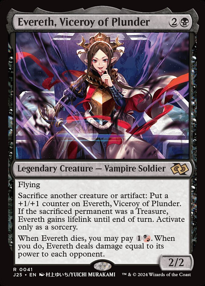 Evereth, Viceroy of Plunder (41) - Foundations Jumpstart (J25)