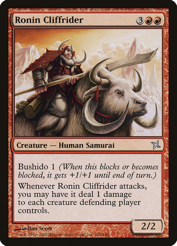 Ronin Cliffrider (116) - Betrayers of Kamigawa (BOK)