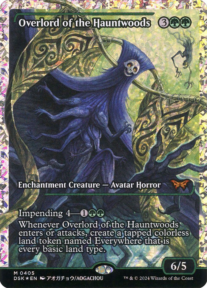 Overlord of the Hauntwoods (405) - Duskmourn: House of Horror (DSK)
