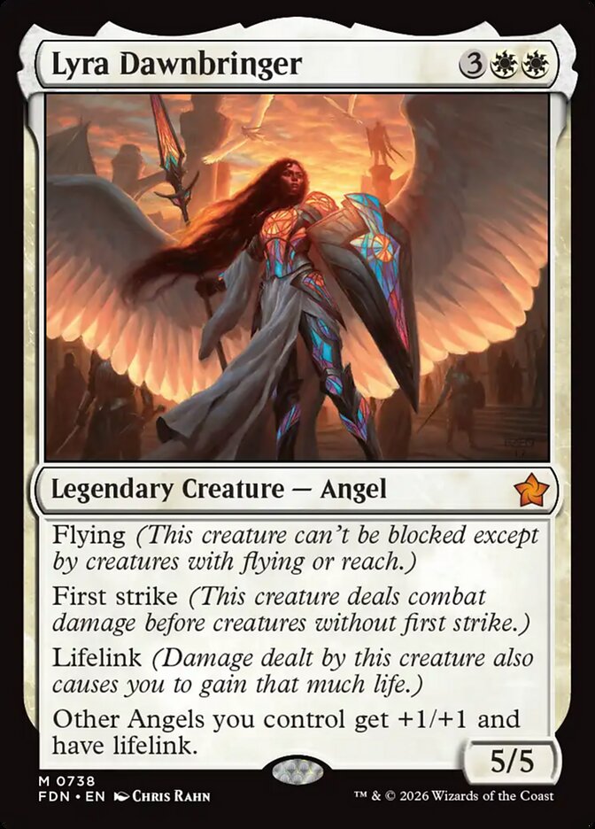 Lyra Dawnbringer (738) - Foundations (FDN)