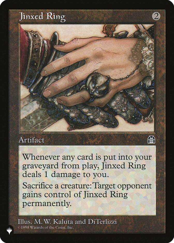 Jinxed Ring (STH-137) - The List (PLST)