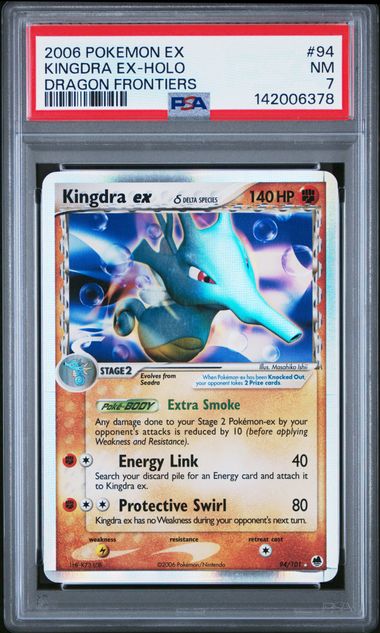 Kingdra ex (Delta Species) #94 - [Graded PSA 7] Dragon Frontiers (DF)