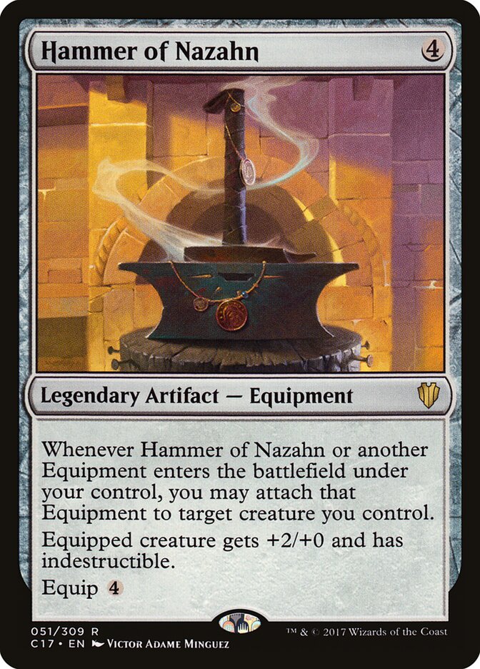 Hammer of Nazahn (51) - Commander 2017 (C17)