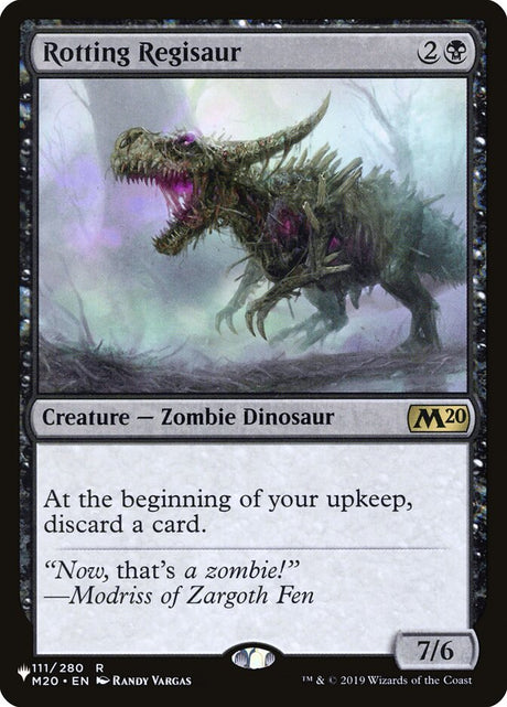 Rotting Regisaur (M20-111) - The List (PLST)