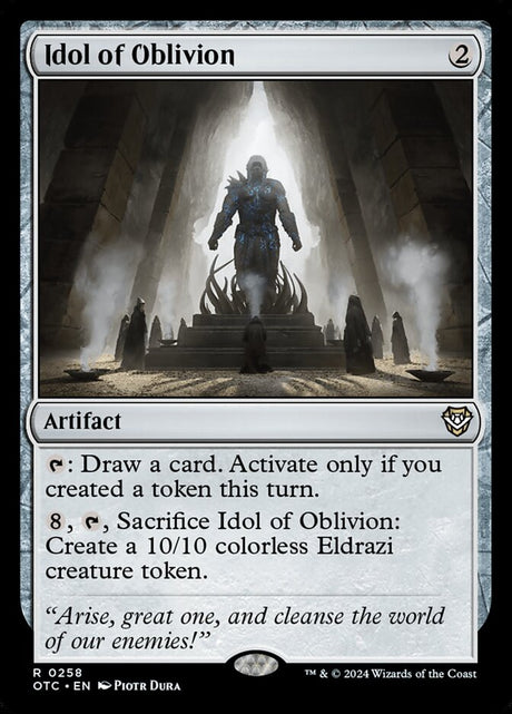 Idol of Oblivion (258) - Outlaws of Thunder Junction Commander (OTC)