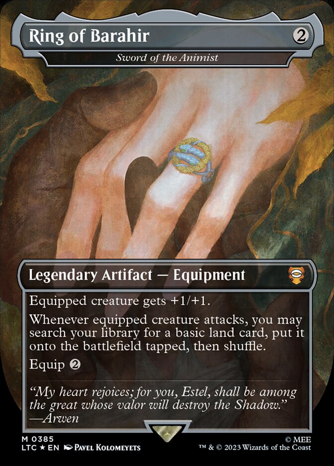 Ring of Barahir - Sword of the Animist - Tales of Middle-earth Commander (LTC)