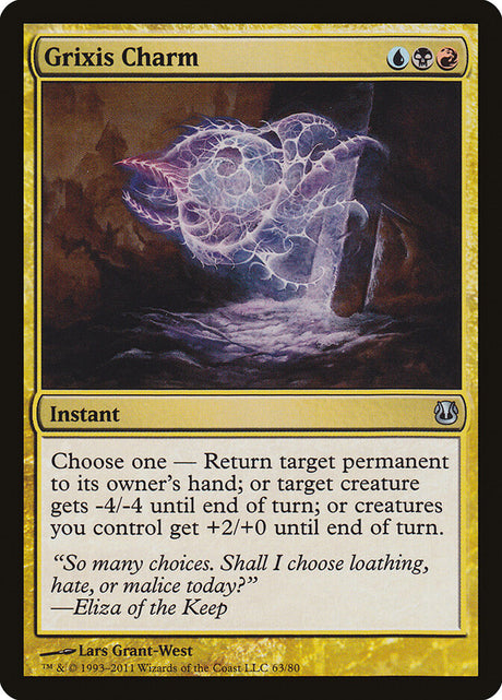 Grixis Charm (63) - Duel Decks: Ajani vs. Nicol Bolas (DDH)