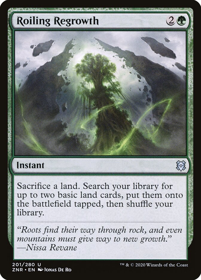 Roiling Regrowth (201) - Zendikar Rising (ZNR)