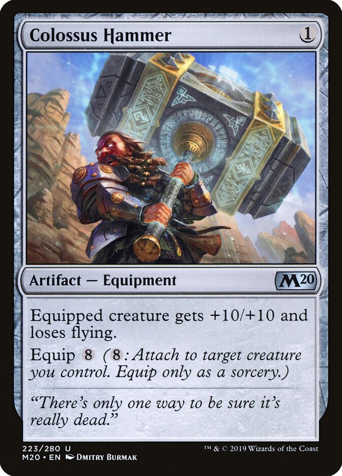 Colossus Hammer (223) - Core Set 2020 (M20)