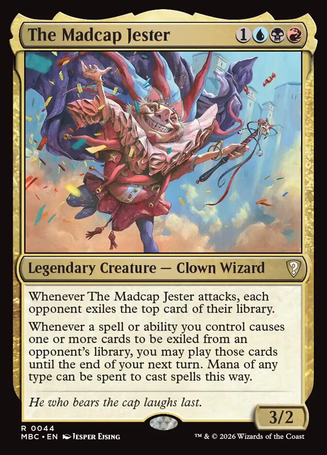 The Madcap Jester (44) - Mystery Booster Commander Edition (MBC)