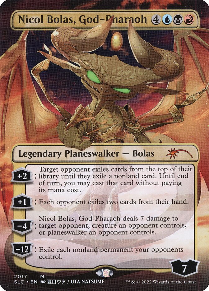 Nicol Bolas, God-Pharaoh (2017) - Secret Lair Countdown (SLC)
