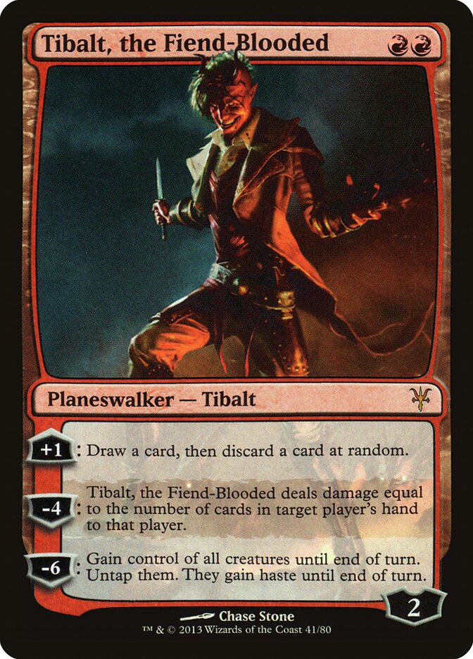 Tibalt, the Fiend-Blooded (41) - Duel Decks: Sorin vs. Tibalt (DDK)