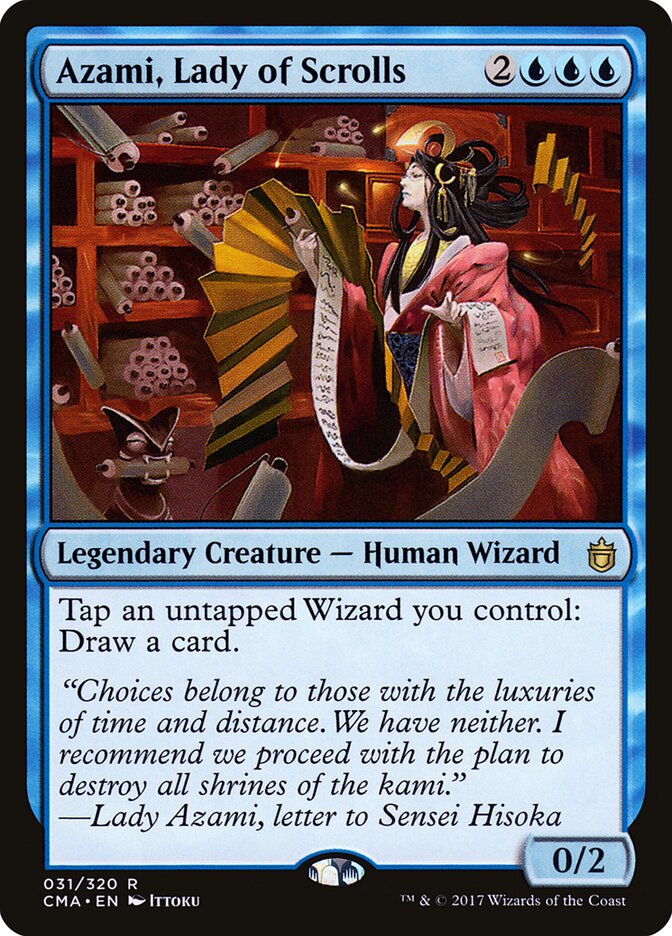 Azami, Lady of Scrolls (31) - Commander Anthology (CMA)