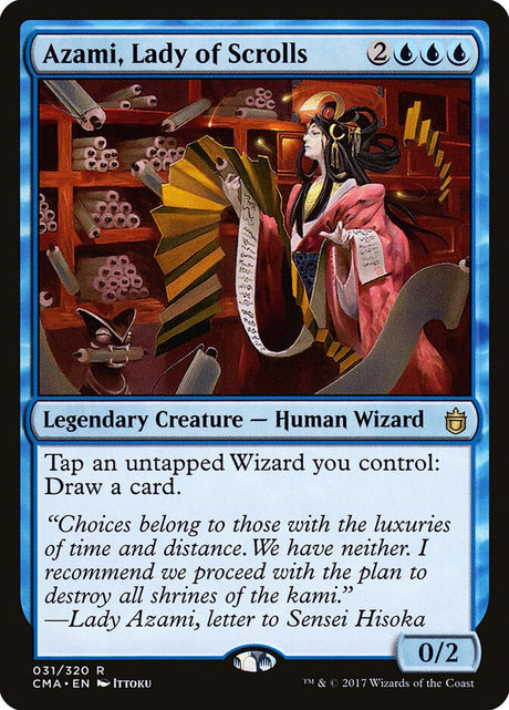 Azami, Lady of Scrolls (31) - Commander Anthology (CMA)