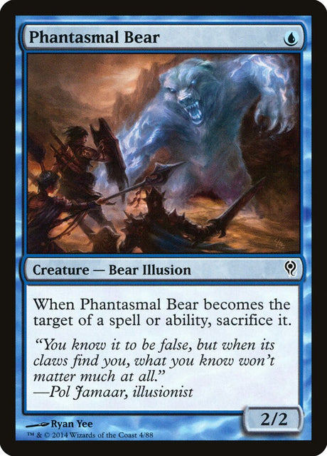 Phantasmal Bear (4) - Duel Decks: Jace vs. Vraska (DDM)