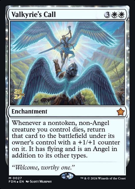 Valkyrie's Call (27s) - Foundations Promos (PFDN)