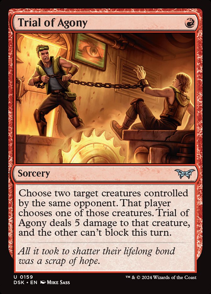 Trial of Agony - [Foil] Duskmourn: House of Horror (DSK)