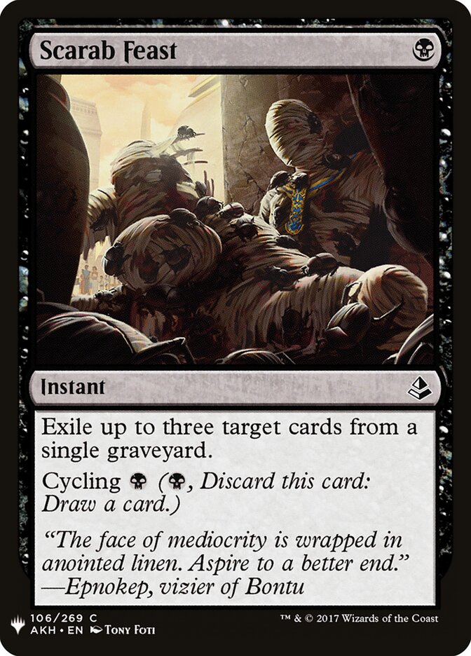 Scarab Feast (AKH-106) - The List (PLST)