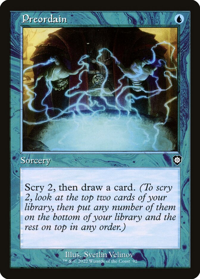 Preordain (92) - The Brothers' War Commander (BRC)