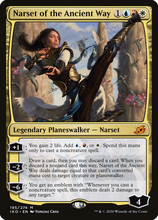 Narset of the Ancient Way (195) - Ikoria: Lair of Behemoths (IKO)